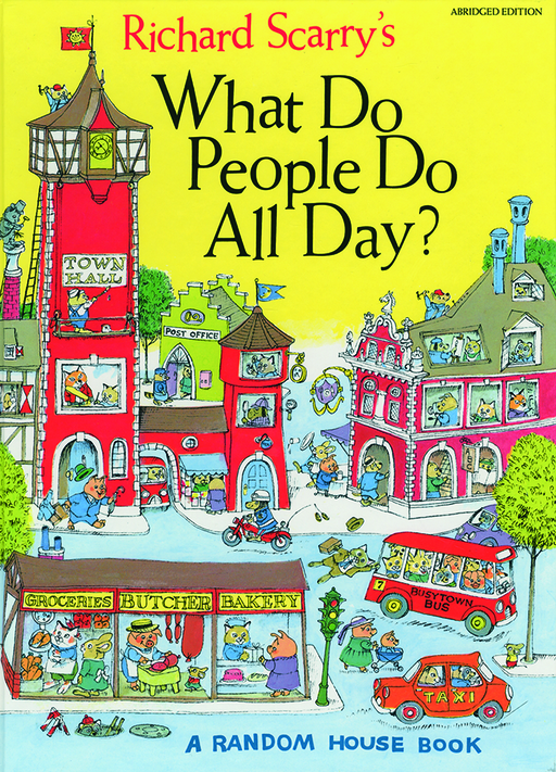 Copertina What do people do all day?